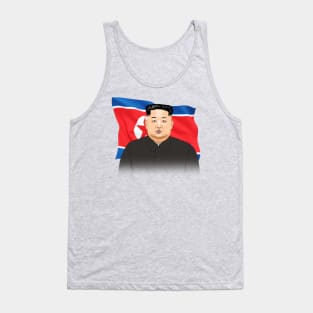 Kim Jong Un T-shirt plain Tank Top